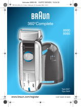 Braun 8990, 8985, 360°Complete Manuel utilisateur