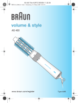 Braun AS400, volume & style Manuel utilisateur