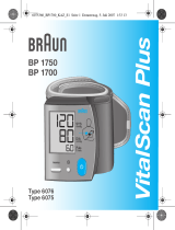 Braun VitalScan Plus BP1700 Le manuel du propriétaire