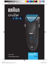 Braun CruZer5 face Le manuel du propriétaire