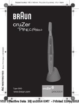 Braun CruZer 6 Precision Manuel utilisateur