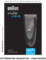 Braun CruZer4, face Manuel utilisateur
