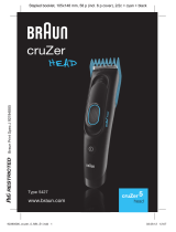 Braun cruZer5 head Manuel utilisateur