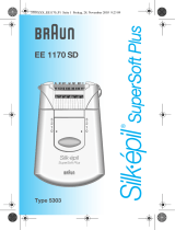 Braun EE1170 SD, Silk-épil SuperSoft Plus Manuel utilisateur