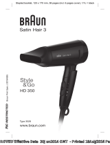 Braun HD 350 Manuel utilisateur