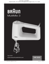 Braun HM 3000 WH Le manuel du propriétaire