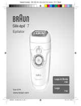 Braun Legs & Body 7380, Legs 7180, Silk-épil 7 Manuel utilisateur