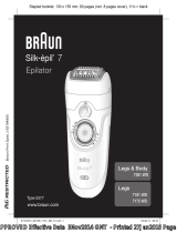 Braun Legs & Body 7381 WD, Legs 7181 WD, 7175 WD, Silk-épil 7 Manuel utilisateur