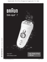 Braun Legs, Body & Face 7-569 WD, Silk-épil 7 Manuel utilisateur