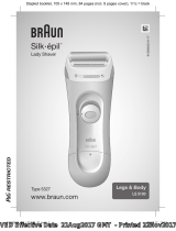 Braun LS5160, Legs & Body, Silk-épil Lady Shaver Manuel utilisateur