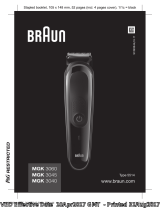 Braun MGK 3040 Manuel utilisateur