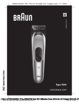 Braun 5 Tout-En-Un Tondeuse Électrique Homme Cheveux Et Corps Manuel utilisateur
