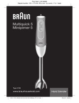 Braun MQ500 Soup Le manuel du propriétaire