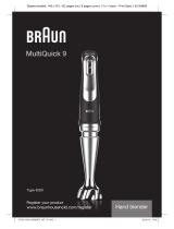 Braun MQ 9087X Manuel utilisateur