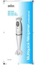 Braun MR 5550 MCA Manuel utilisateur