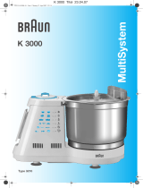 Braun K 3000 Manuel utilisateur