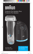 Braun Pulsonic Pro-System Plus, Pulsonic Pro-System Manuel utilisateur
