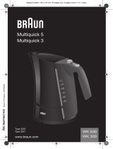 Braun WK500 Manuel utilisateur