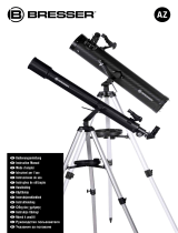 Bresser Solarix AZ 114/500 Carbon Design Telescop Starter Kit Le manuel du propriétaire