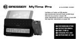 Bresser MyTime Pro Projection Alarm Clock black Le manuel du propriétaire
