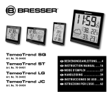 Bresser TemeoTrend JC LCD Weather-Clock Le manuel du propriétaire