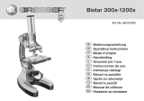 Bresser Biotar 300x-1200x Set Microscope (without case) Le manuel du propriétaire