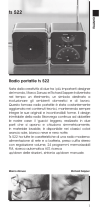 Brionvega CUBO TS522 Manuel utilisateur