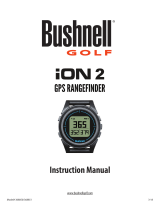 Bushnell 368851 iON 2 GPS Rangefinder Manuel utilisateur