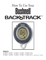 Bushnell Original BackTrack Manual (6 language) Le manuel du propriétaire