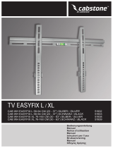 Cabstone TV EasyFix L Mode d'emploi