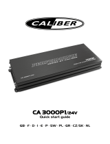 Caliber CA3000P1/24V Le manuel du propriétaire