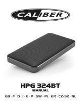 Caliber HPG324BT Guide de démarrage rapide