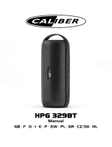 Caliber HPG329BT Le manuel du propriétaire