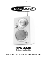 Caliber HPG332R Le manuel du propriétaire