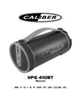 Caliber HPG410BT Le manuel du propriétaire
