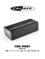 Caliber HSG315BT Le manuel du propriétaire