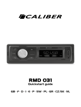 Caliber RMD031 Guide de démarrage rapide