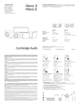 Cambridge Audio AERO 3 Guide d'installation