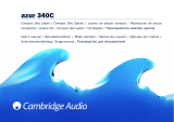Cambridge Audio 340c Manuel utilisateur