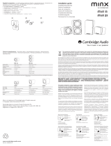 Cambridge Audio minx Series Guide d'installation