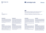 Cambridge Audio SIROCCO S20 Le manuel du propriétaire