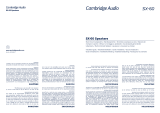 Cambridge Audio SX-60 Le manuel du propriétaire