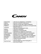 Candy 60 CHIMNEY HOOD Manuel utilisateur