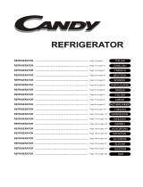 Candy CHTL 552BK Under Counter Larder Fridge Manuel utilisateur