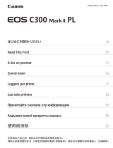 Canon EOS Series User EOS C300 Mark II PL Guide de démarrage rapide