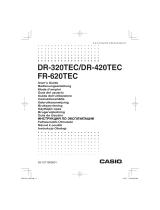 Casio FR-620TEC Manuel utilisateur