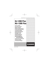 Casio MJ-120D Plus Manuel utilisateur