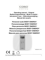 Caso Body Energy - 3415 Le manuel du propriétaire