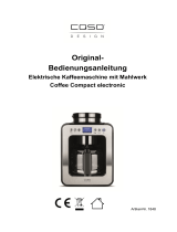 Caso Coffee Compact electronic Manuel utilisateur