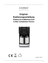 Caso Coffee Taste & Style Thermo Mode d'emploi